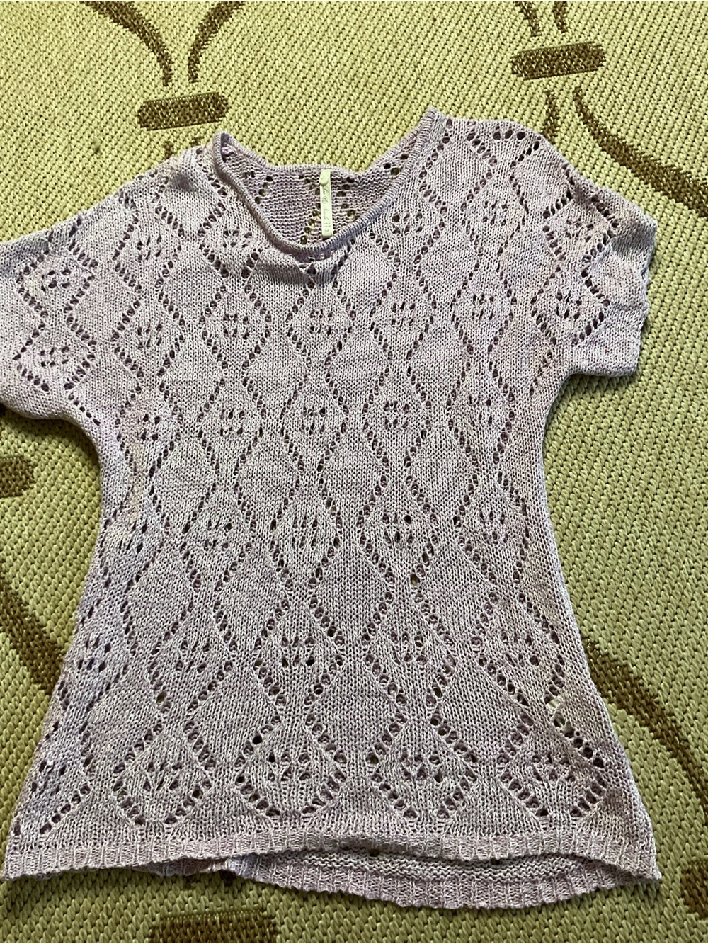 Leo & Nicole Light Purple Knit top